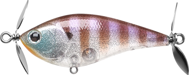 Picture of Lucky Craft Kelly Jordan Topwater Prop Bait, 2 3/4", 1/2 Oz, Flake Flake Happy Gill, Floating