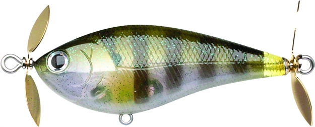 Picture of Lucky Craft Kelly Jordan Topwater Prop Bait, 2 3/4", 1/2 Oz, Ghost Baby Bluegill, Floating