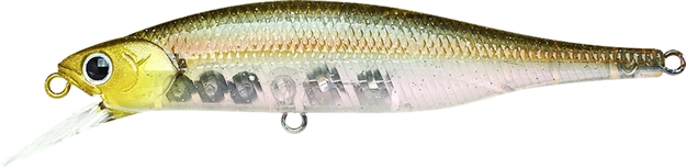 Picture of Lucky Craft Lightning Pointer 98Xr Jerkbait 4", 5/8Oz, Flake Flake Golden Sexy Minnow
