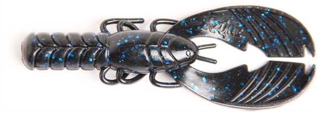 Picture of Lucky Craft 4" Muscle Back Craw, Black Blue Flake