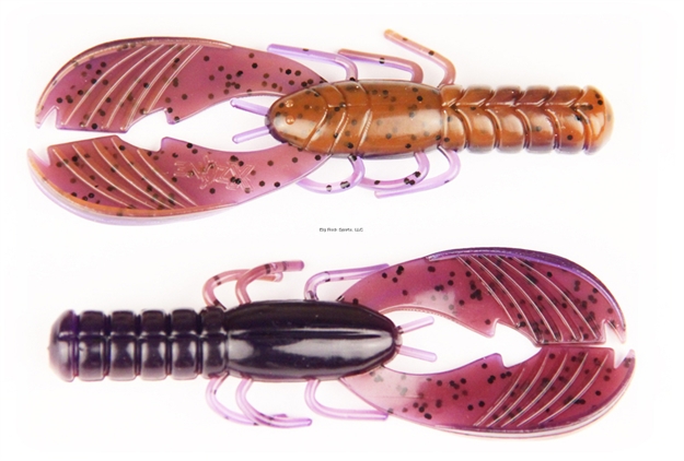 Picture of Lucky Craft 4" Muscle Back Craw, Peanut Butter And Jelly