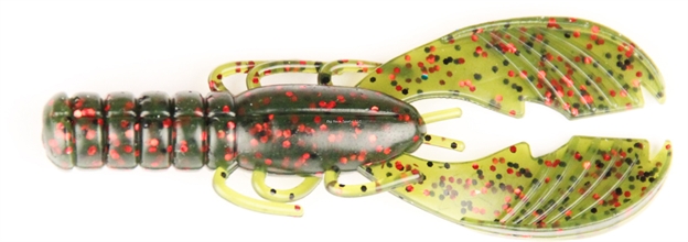 Picture of Lucky Craft 4" Muscle Back Craw, Watermelon Red Flk