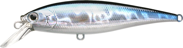 Picture of Lucky Craft Pointer 78Sp Jerk Bait, 3", 3/8 Oz, Aurora Black, Suspending