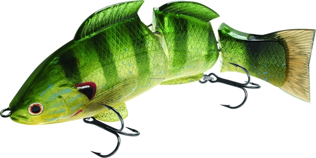 Picture of Lucky Craft Real Bluegill 150Ss Segmented Swimbait, 5 7/8", 2 3/8 Oz, Green Pumpkin Seed, Sinking