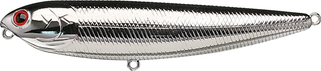 Picture of Lucky Craft Sammy 100 Topwater Bait, 4", 1/2 Oz, Chrome, Floating