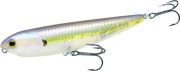 Picture of Lucky Craft Sammy 100 Topwater Bait, 4", 1/2 Oz, MS Ghost Chartreuse Shad, Floating
