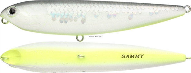 Picture of Lucky Craft Sammy 100 Topwater Bait, 4", 1/2 Oz, MS Gunmetal Shad, Floating