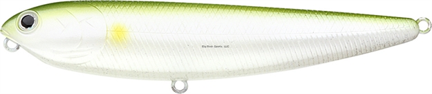 Picture of Lucky Craft Sammy 100 Topwater Bait, 4", 1/2 Oz, Pearl Ayu, Floating