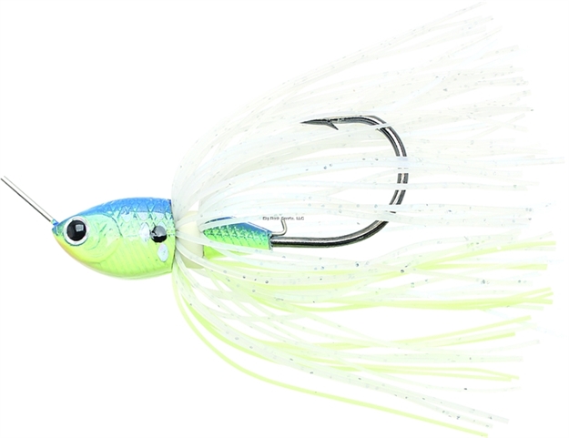 Picture of Lucky Craft Skt Crazy Colorado Willow Spinnerbait, 5/8 Oz, Crack Blue