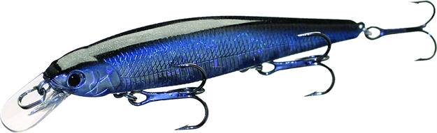 Picture of Lucky Craft Slender Pointer 97Mr Jerk Bait, 4", 3/8 Oz, Aurora Black, Suspending