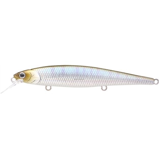 Picture of Lucky Craft Slender Pointer 97Mr Jerk Bait, 4", 3/8 Oz, Misty Shad - Oikawa, Suspending