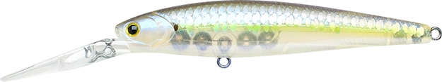 Picture of Lucky Craft Staysee 90Sp Version 2 Jerk Bait, 3 1/2", 7/16 Oz, MS Ghost Chartreuse Shad, Suspending