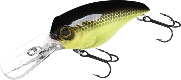 Picture of Lucky Craft Teckel Drunker Crankbait, 3/8Oz, Old Yellow