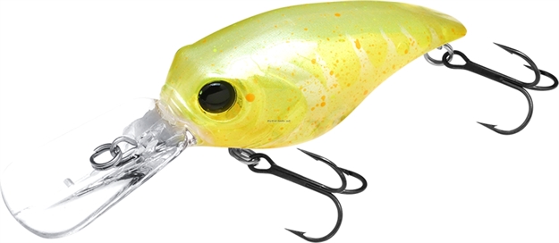 Picture of Lucky Craft Teckel Drunker Crankbait, 3/8Oz, Phantom Chartreuse Craw