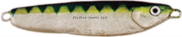 Picture of Luhr Jensen Crippled Herring Spoon, 3 3/4", 4 Oz, Chrome & Green, Floating