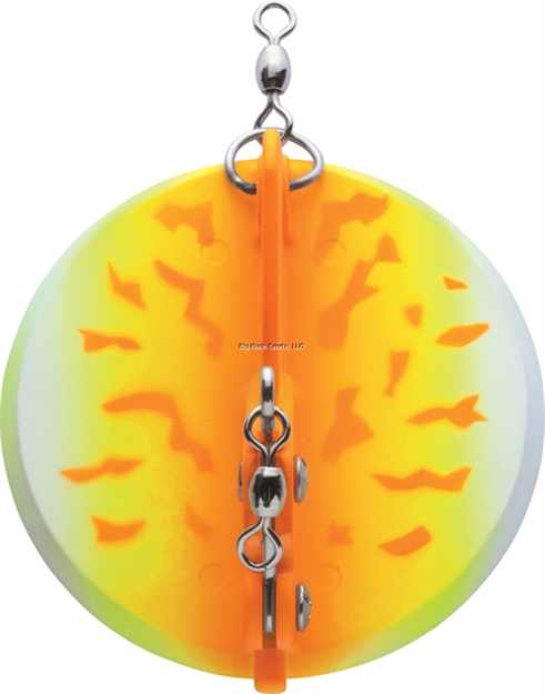 Picture of Luhr Jensen Dipsy Diver 2-1/4" 20' Orange Fire UV