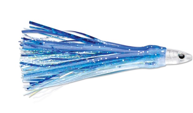 Picture of Luhr Jensen Jensen Flash Fly, 2-1/2", Unrigged, 3Pk, Everglo Blue Pirate