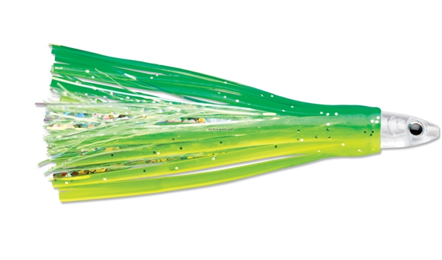 Picture of Luhr Jensen Jensen Flash Fly, 2-1/2", Unrigged, 3Pk, Everglo Lucky Charm