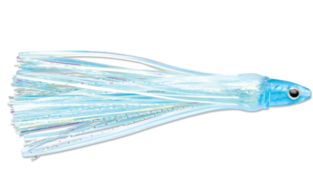 Picture of Luhr Jensen Jensen Flash Fly, 2-1/2", Unrigged, 3Pk, NO See UM - Fish Candy Blue UV