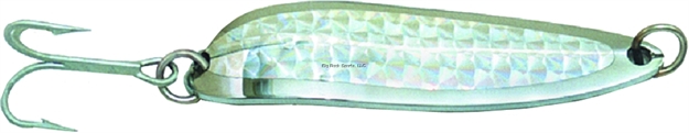 Picture of Luhr Jensen Krocodile Casting Spoon, 2 1/8", 1/4 Oz, Chrome & Silver Prism-Lite