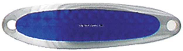 Picture of Luhr Jensen Krocodile Casting Spoon, 2 1/8", 3/8 Oz, Chrome & Blue Prism-Lite