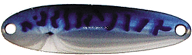Picture of Luhr Jensen Krocodile Casting Spoon, 2 11/16", 1/2 Oz, Chrome & Blue Mackerel
