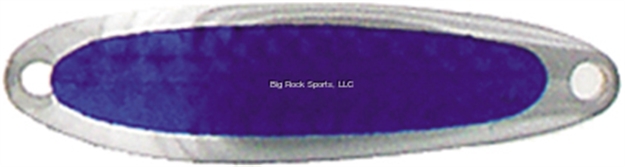 Picture of Luhr Jensen Krocodile Casting Spoon, 2 11/16", 5/8 Oz, Chrome & Blue Prism-Lite