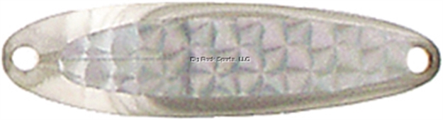 Picture of Luhr Jensen Krocodile Casting Spoon, 3 5/16", 1 Oz, Chrome & Silver Prism-Lite