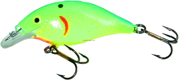 Picture of Luhr Jensen Speed Trap Crankbait, 2 1/4", 1/8 Oz, Chartreuse/Blue/Crystal, Floating