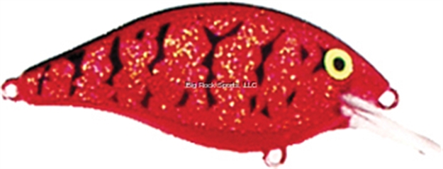 Picture of Luhr Jensen Speed Trap Crankbait, 2 3/4", 1/4 Oz, Hot Texas Red & Crystal, Floating