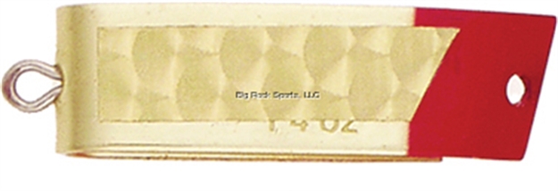 Picture of Luhr Jensen Super Duper Casting/Trolling Spoon, 1 1/2", 1/6 Oz, Brass & Gold Prism-Lite