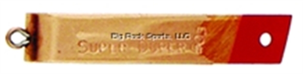 Picture of Luhr Jensen Super Duper Casting/Trolling Spoon, 1 1/2", 1/6 Oz, Copper & Red Head