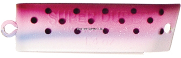 Picture of Luhr Jensen Super Duper Casting/Trolling Spoon, 1 1/8", 1/12 Oz, Rainbow Trout