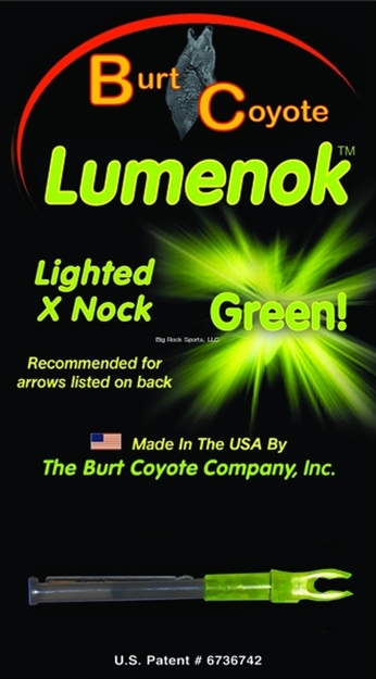 Picture of Lumenok Green Lighted Nock For Axis/Mfx/Full Metal Jacket 1Pk