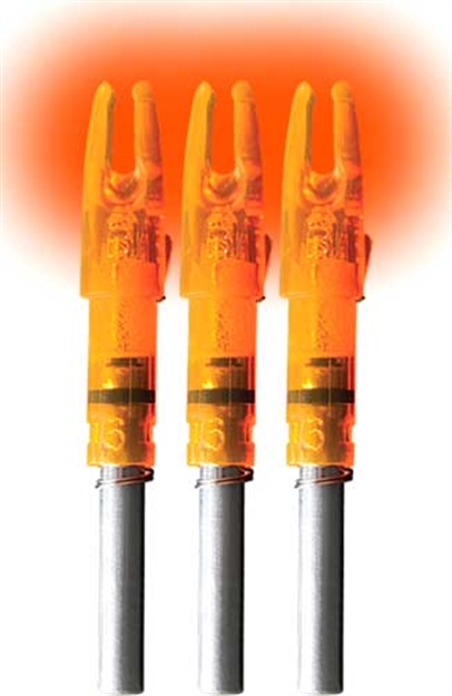 Picture of Lumenok Lighted Nock Gt-Series HD Orange 3Pk GT3 850722000433