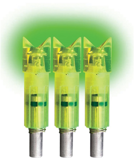 Picture of Lumenok Lighted Nock Xbow Grn Crescent Easton Carbon 3Pk ECC3G 857603003309
