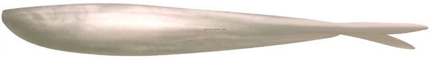 Picture of Lunker City Fin-S Fish 5 3/4" Albino Shad, 8/Pack