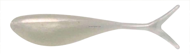 Picture of Lunker City Fin-S Shad, 1 3/4", Albino Shad, 20/Pack