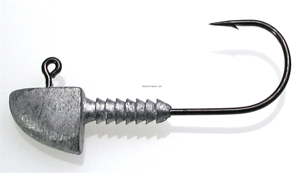 Picture of Lunker City Light Tackle Saltwater Fin-S Head With Grip, 1/4 Oz, 3/0 Hook, 10/Bag