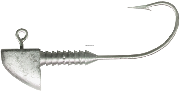 Picture of Lunker City Saltwater Fin-S Head With Grip, 1/2 Oz, 4/0 Hook, 2/Bag