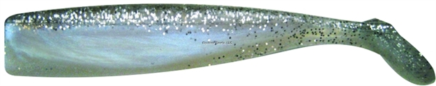 Picture of Lunker City Shaker Swimbait, 4 1/2", Ice Shad, 8Pk