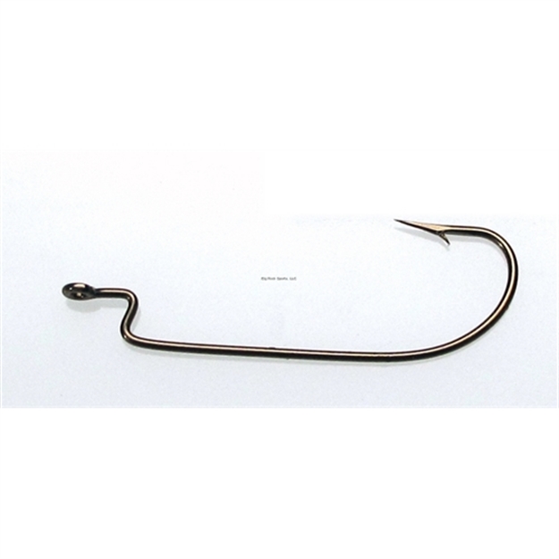 Picture of Lunker City Slug-Go Hook, Size 2, 1X Long Shank, Offset, 10 Per Bag