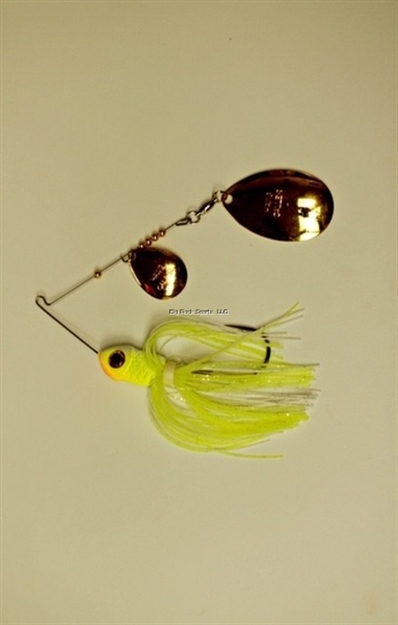 Picture of Lunker Lure Gen II Hawg Caller Chart White   Colorado /Indiana  Double Blade