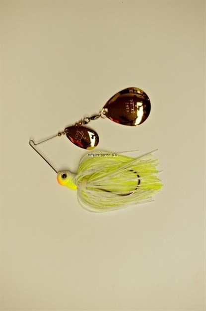 Picture of Lunker Lure Gen II Hawg Caller Chart White Indiana/Colorado  Double Blade