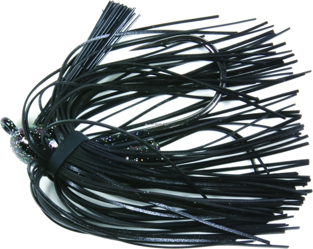 Picture of Lunker Lure Rattle Flip Jig, 3/8 Oz, Black