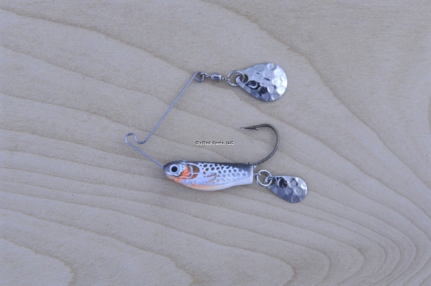 Picture of Lunker Lure Rattleback Crappie Spin, 1/8 Oz, Shad