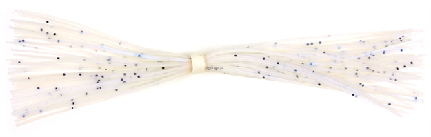 Picture of Lunker Lure Skirt, White/Blue Glimmer, 3/Pack