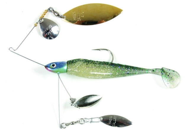 Picture of Lunker Lure Triple Play Spinnerbait, W/Shad Tail 36120072
