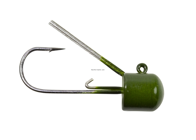 Picture of Lunkerhunt 1/4Oz Weedless Mushroom Head - Size 2 Long Shank Hook, Watermelon, 4Pk