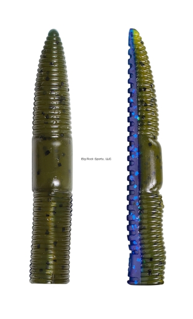 Picture of Lunkerhunt 3"  Finesse Worm - Okeechobee Craw, 8Pk